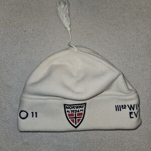 Polo by Ralph Lauren Cream Fleece Winter Hat